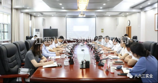 中南大學、江西師范大學一行來八六三考察